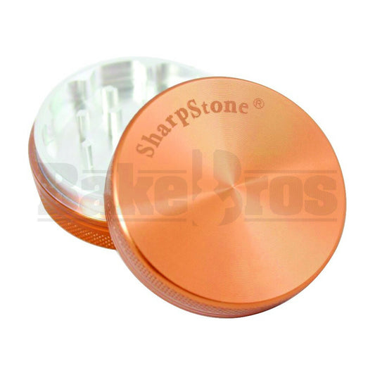 SHARPSTONE HARD TOP GRINDER 2 PIECE 2.2" ORANGE Pack of 1