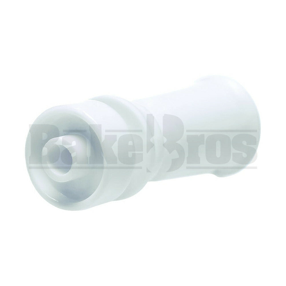 14MM DOMELESS NAIL CERAMIC FIXED WHITE FEMALE