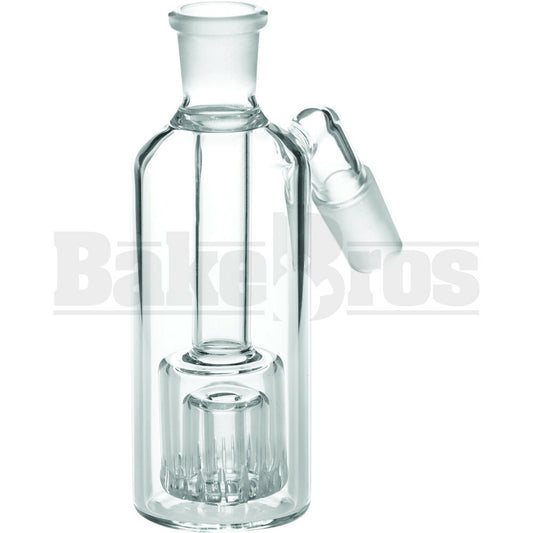 ASHCATCHER BARREL PERC CLEAR MALE 18MM