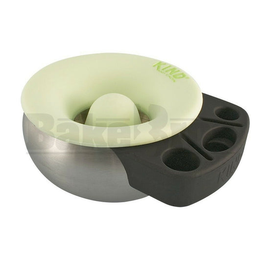 HERBAL INNOVATIONS KIND ASH CACHE ASHTRAY METAL BOWL W/ SILICONE TOP ASSORTED COLORS