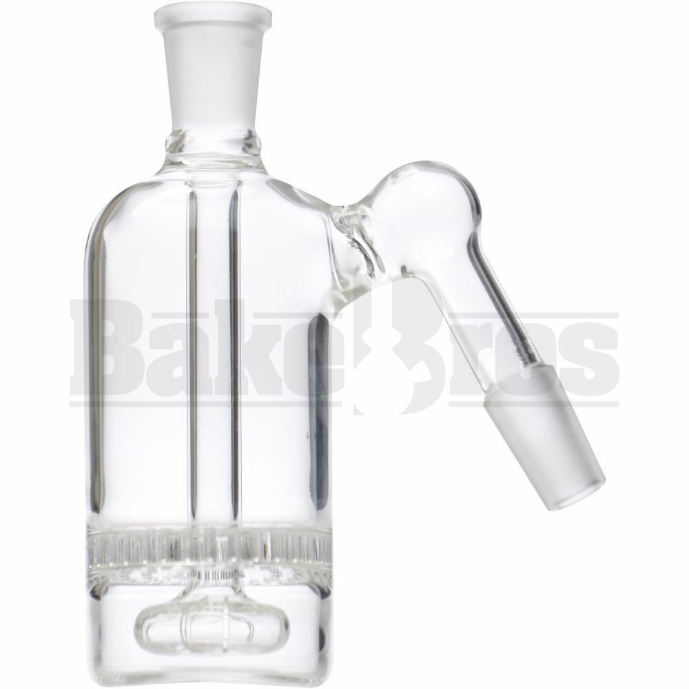 ASHCATCHER HONEYCOMB & SHOWERHEAD PERC ANGLE JOINT CLEAR MALE 14MM