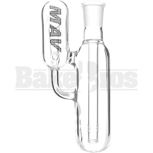 MAVERICK ASHCATCHER 2X CHAMBER DIFFUSED PERC 45* ANGLED JOINT CLEAR MALE 18MM