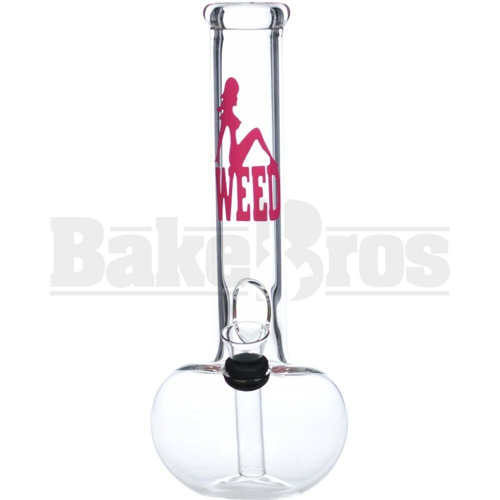 NON GLASS ON GLASS WP BUBBLE BEAKER 8" ASSORTED FEMALE O-RING STANDARD NON-GLASS