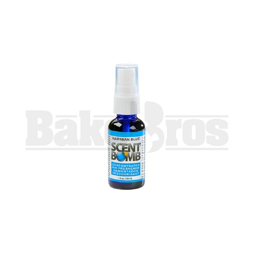 SCENT BOMB SPRAY 1 FL OZ Pack of 1 HAWAIIAN BLUE