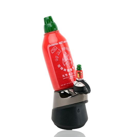 Empire Glassworks Puffco Peak Glass Attachment Sriracha